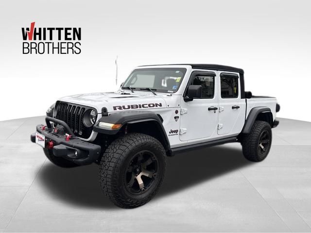Bright White Clearcoat 2020 Jeep Gladiator Pickup Truck Four-Wheel Drive 8-Speed Automatic