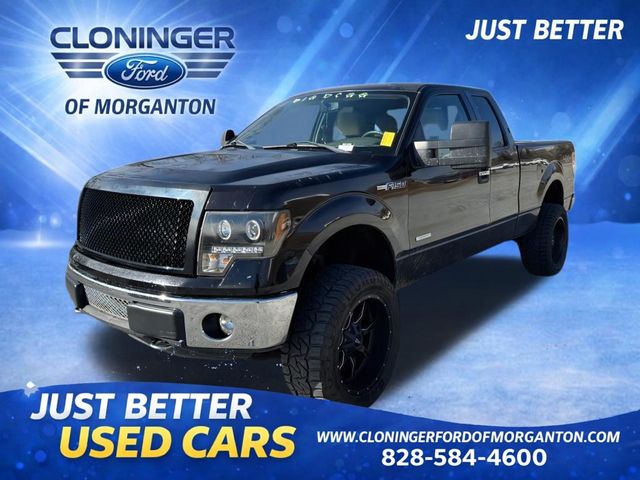Brown Metallic 2013 Ford F-150 XLT SuperCab 4WD Pickup Truck Four-Wheel Drive 6-Speed Automatic