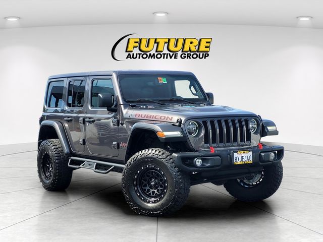 Gray (Granite Crystal Metallic Clearcoat) 2021 Jeep Wrangler SUV / Crossover Four-Wheel Drive 8-Speed Automatic