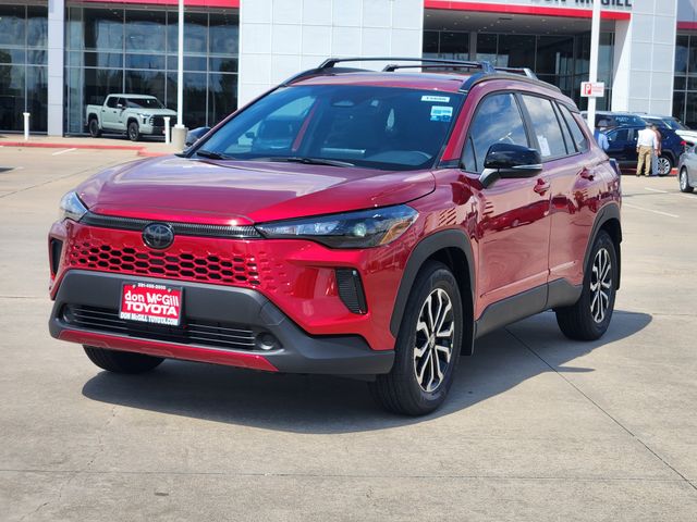 2026 Toyota Corolla Cross Hybrid SE Red at Classic Toyota Galveston