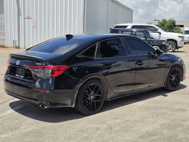2023 Honda Civic Sport Black at DeMontrond Automotive Group