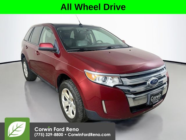 Ruby Red Metallic 2013 Ford Edge SUV / Crossover All-Wheel Drive 6-Speed Automatic