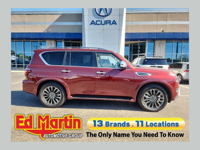 Red Pearl 2024 Nissan Armada SUV / Crossover 4X2 7-Speed Automatic
