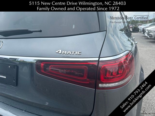 2022 Mercedes-Benz GLS GLS 580 Gray at Matthews Motors of Wilmington
