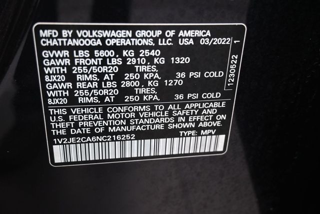 Used 2022 Volkswagen Atlas Cross Sport SUV