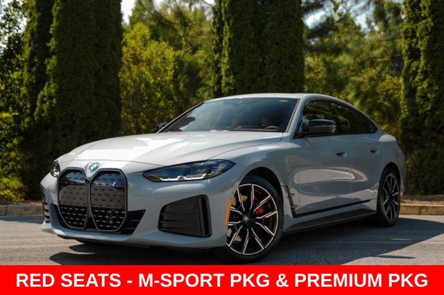 Brooklyn Gray Metallic 2024 BMW i4 Sedan Rear-Wheel Drive Automatic