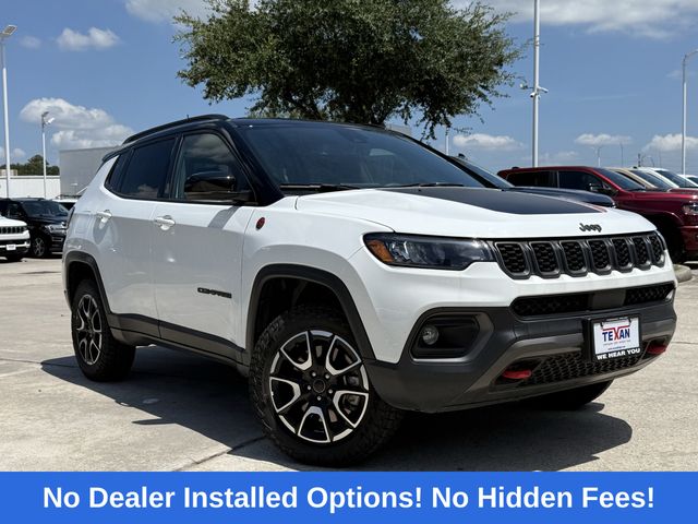 2025 Jeep Compass Trailhawk White at Durrett Motor Company