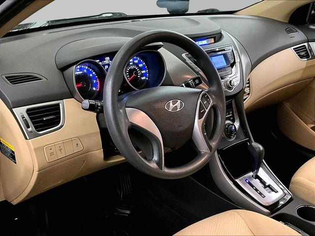 2013 Hyundai Elantra GLS Black at Klick Lewis Buick Chevrolet