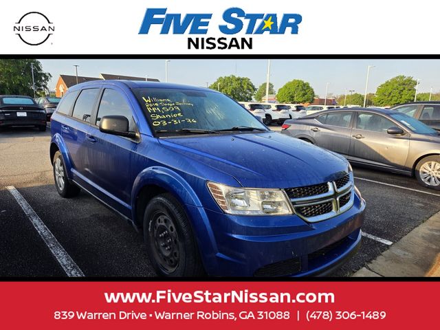 Blue Streak Pearlcoat 2015 Dodge Journey American Value Package FWD SUV / Crossover Front-Wheel Drive 4-Speed Automatic