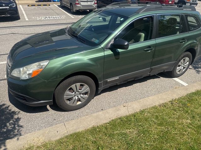 2010 Subaru Outback 2.5i Green at Luther Ford
