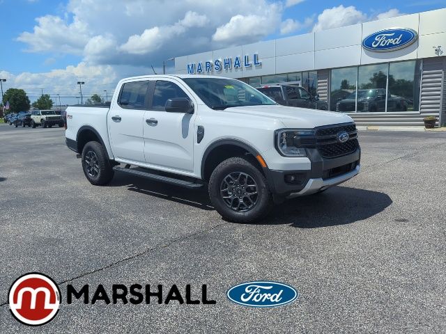 Oxford White 2025 Ford Ranger Pickup Truck Four-Wheel Drive Automatic