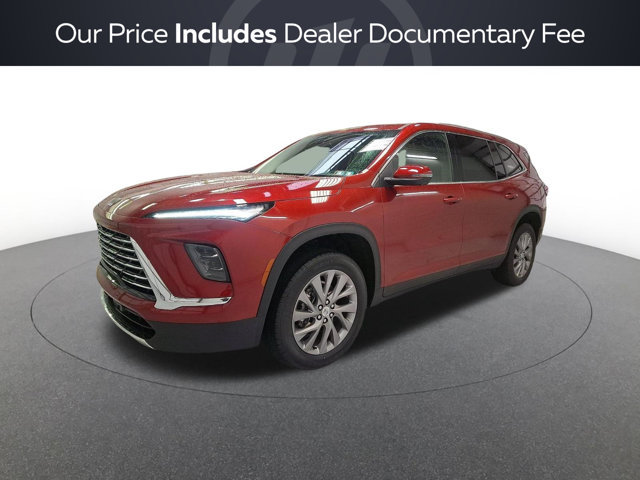 Cherry Red Tintcoat 2025 Buick Enclave SUV / Crossover Four-Wheel Drive 8-Speed Automatic