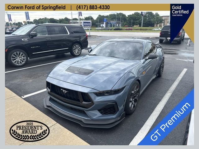 Vapor Blue Metallic 2024 Ford Mustang Coupe Rear-Wheel Drive Automatic