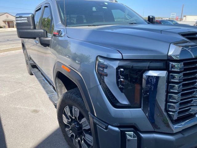 Sterling Metallic 2024 GMC Sierra 2500HD Denali Crew Cab 4WD Pickup Truck Four-Wheel Drive Automatic