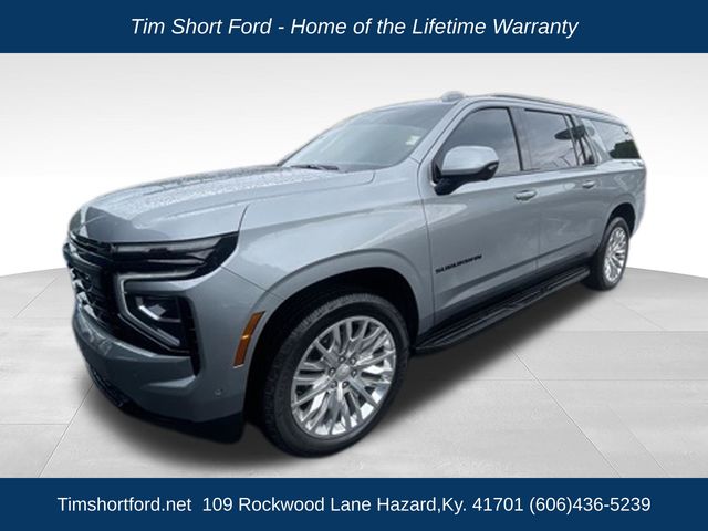 Sterling Gray Metallic 2025 Chevrolet Suburban SUV / Crossover Four-Wheel Drive