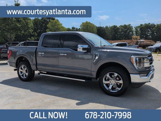 Carbonized Gray Metallic 2021 Ford F-150 Pickup Truck Four-Wheel Drive Automatic