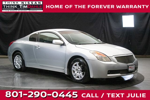 Radiant Silver Metallic 2008 Nissan Altima Coupe 2.5 S Coupe Front-Wheel Drive Continuously Variable Transmission