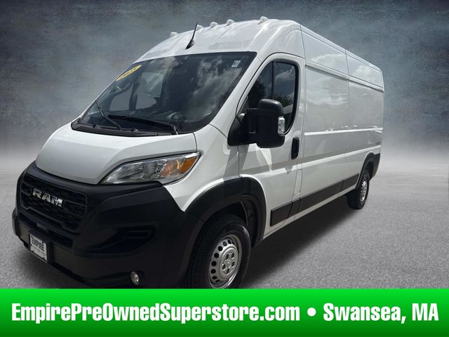 Bright White Clearcoat 2025 RAM ProMaster Van 9-Speed Automatic