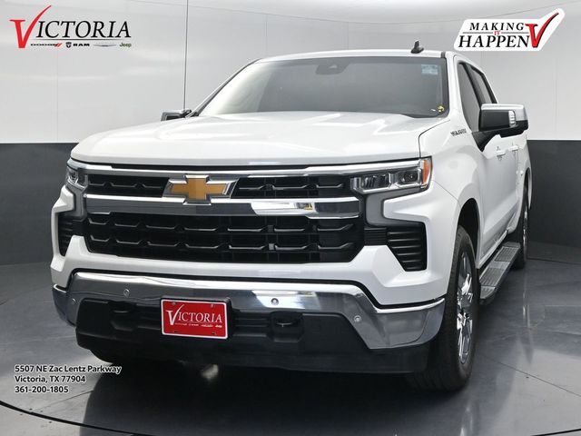 Summit White 2024 Chevrolet Silverado 1500 LT Crew Cab RWD Pickup Truck 4X2 Automatic
