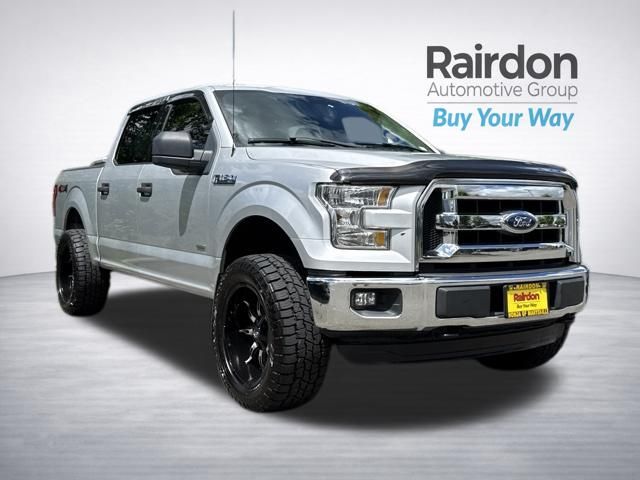 Ingot Silver Metallic 2016 Ford F-150 Pickup Truck Four-Wheel Drive 6-Speed Automatic