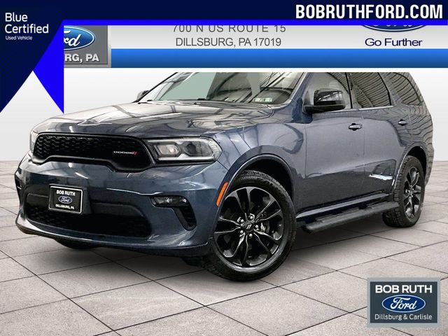 Reactor Blue Pearlcoat 2021 Dodge Durango GT AWD SUV / Crossover All-Wheel Drive 8-Speed Automatic