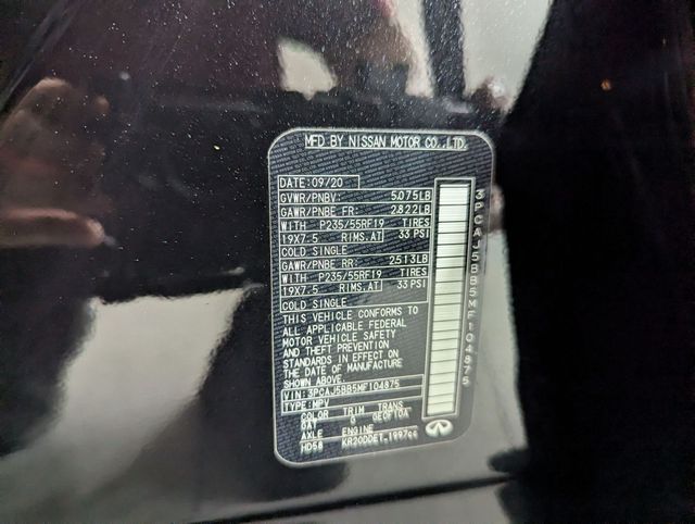 used 2021 INFINITI QX50 car, priced at $21,581