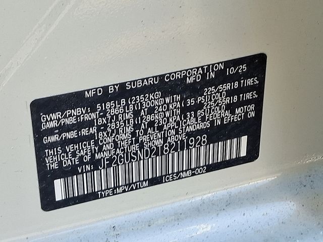 new 2026 Subaru Crosstrek Hybrid car, priced at $37,037