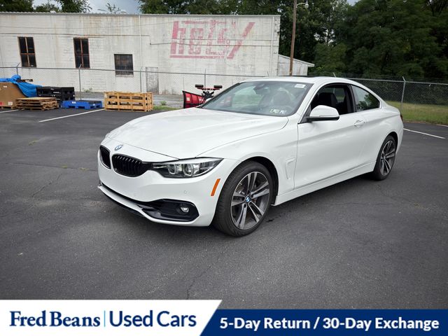 Alpine White 2020 BMW 4 Series Coupe All-Wheel Drive 6-Speed Manual