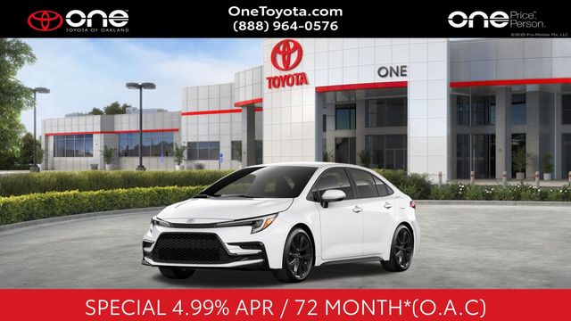 Ice 2026 Toyota Corolla Hybrid SE FWD Sedan Front-Wheel Drive Continuously Variable Transmission