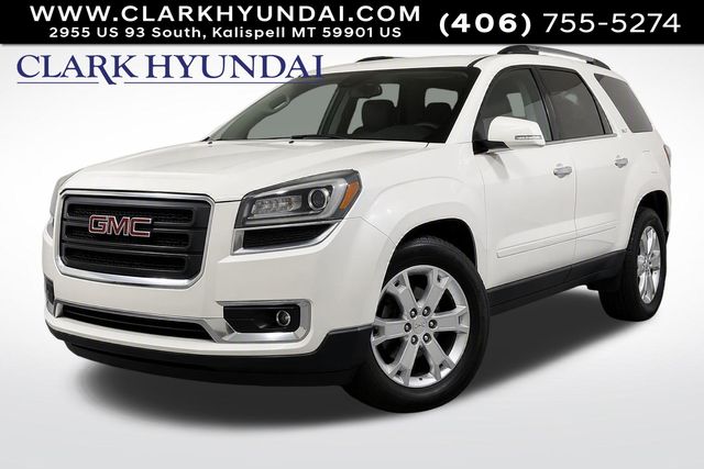 White Diamond Clearcoat 2015 GMC Acadia SUV / Crossover All-Wheel Drive 6-Speed Automatic