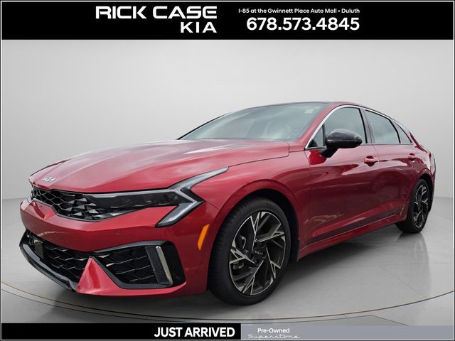 Runway Red 2025 Kia K5 Sedan Front-Wheel Drive 8-Speed Automatic