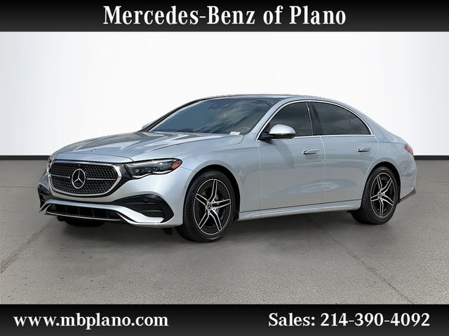 Cirrus Silver Metallic 2026 Mercedes-Benz E-Class E 350 4MATIC Sedan All-Wheel Drive 9-Speed Automatic