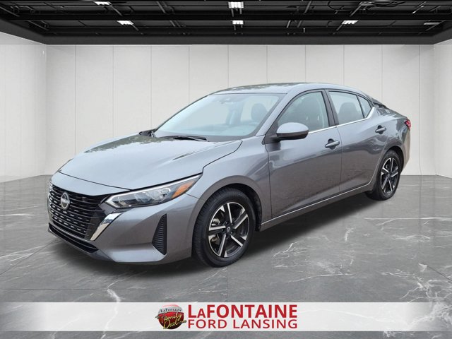 Gray (Gun Metallic) 2024 Nissan Sentra Sedan Front-Wheel Drive Continuously Variable Transmission