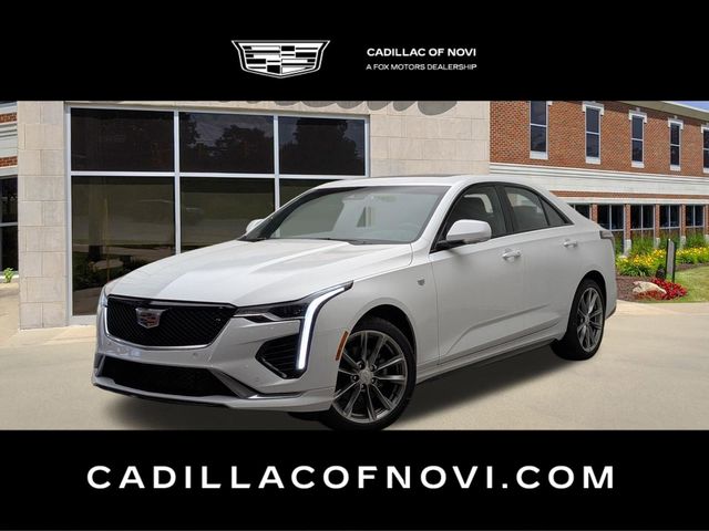 Summit White 2026 Cadillac CT4 Sport AWD Sedan All-Wheel Drive 8-Speed Automatic