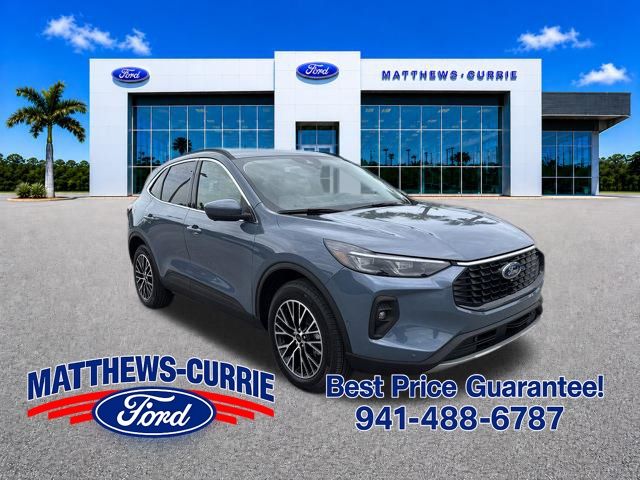 Vapor Blue 2024 Ford Escape Hybrid Plug-in SUV / Crossover Front-Wheel Drive Continuously Variable Transmission