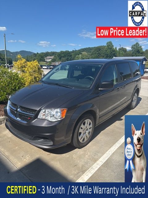 Gray (Granite Crystal Metallic Clearcoat) 2019 Dodge Grand Caravan SE FWD Minivan Front-Wheel Drive 6-Speed Automatic