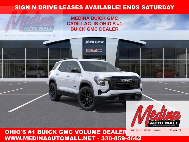 Summit White 2026 GMC Terrain Elevation FWD SUV / Crossover Front-Wheel Drive Continuously Variable Transmission