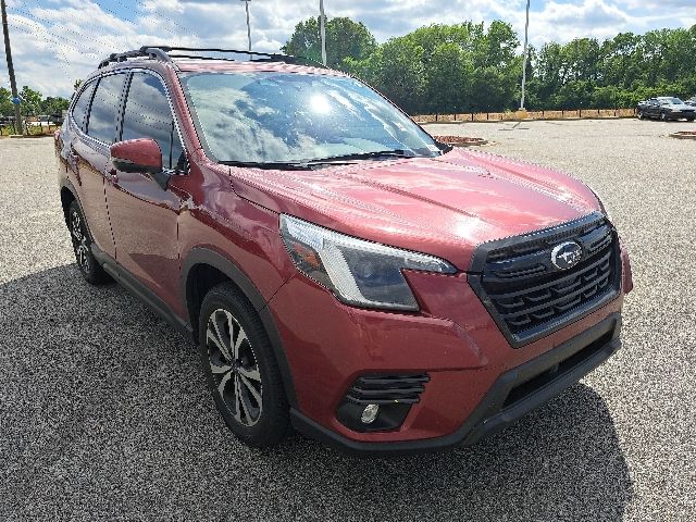 Crimson Red Pearl 2024 Subaru Forester Limited Crossover AWD SUV / Crossover All-Wheel Drive Continuously Variable Transmission