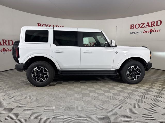 2025 Oxford White Ford Bronco Outer Banks 4X4 SUV