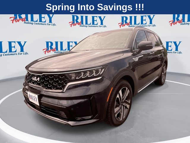 Gravity Blue 2023 Kia Sorento Hybrid EX AWD SUV / Crossover All-Wheel Drive 6-Speed Automatic