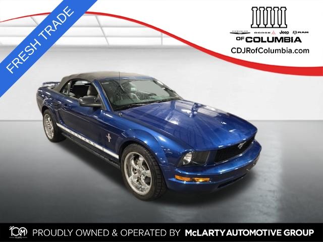 Vista Blue Clearcoat Metallic 2008 Ford Mustang V6 Premium Convertible RWD Convertible Rear-Wheel Drive 5-Speed Automatic