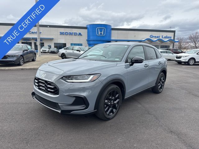 Urban Gray Pearl 2024 Honda HR-V Sport AWD SUV / Crossover All-Wheel Drive Continuously Variable Transmission