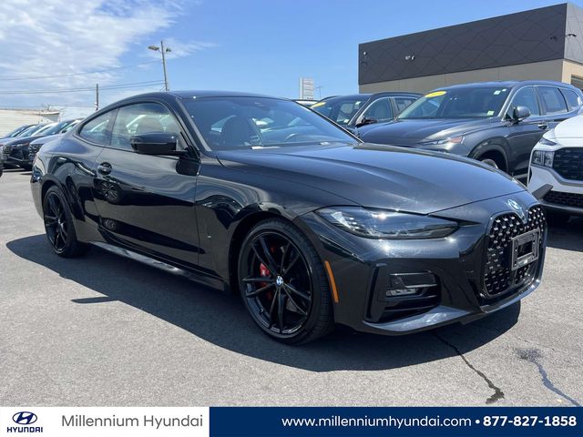Black Sapphire Metallic 2023 BMW 4 Series 430i Coupe xDrive Coupe All-Wheel Drive 8-Speed Automatic