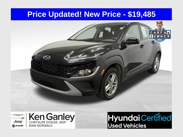 Abyss Black Pearl 2023 Hyundai Kona SUV / Crossover All-Wheel Drive Continuously Variable Transmission