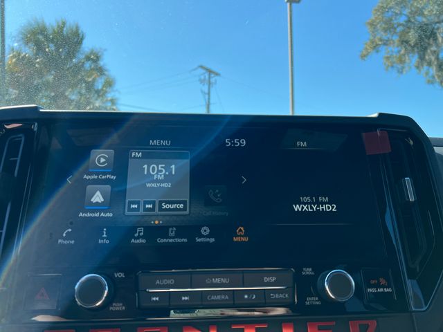 2025 Cardinal Red Metallic Tricoat Nissan Frontier PRO-X RWD Truck