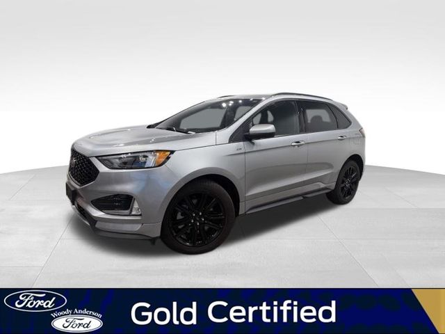 Silver Metallic 2024 Ford Edge SUV / Crossover All-Wheel Drive 8-Speed Automatic