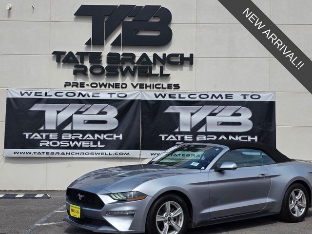 Silver Metallic 2023 Ford Mustang Convertible Rear-Wheel Drive Automatic