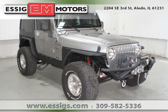 Silver 2000 Jeep Wrangler SUV / Crossover Four-Wheel Drive 5-Speed Manual