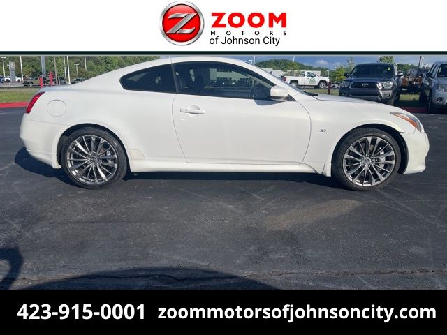 Moonlight White 2014 INFINITI Q60 Premium Coupe AWD Coupe 7-Speed Automatic