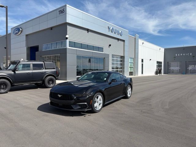 Shadow Black 2026 Ford Mustang Coupe Rear-Wheel Drive Automatic